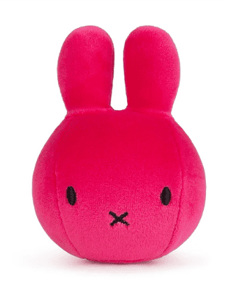 Bon Ton Toys Miffy Squish Ball zeko, 9 cm, fuksija (887)