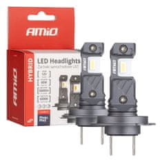 slomart AMiO Hybrid H7/H18 LED žarulje za auto, 6000K, Canbus, 60W
