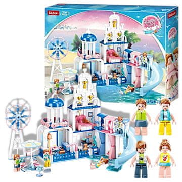 Sluban KLOCKI GD Vila uz more s bazenom 446 - B0868