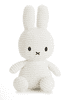 Mekana igračka zečić Miffy ECO Corduroy, 50 cm, prljavo bijela (867)