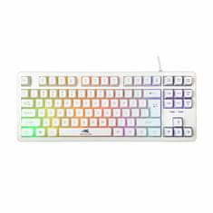 Baracuda USB tipkovnica bijela za igranje BGK-01114 KRILL-W