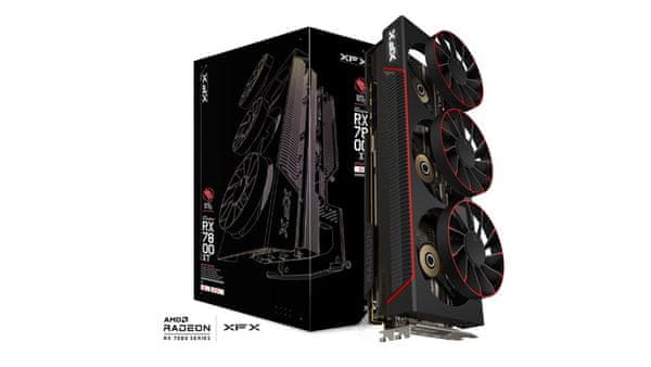 XFX QuickSilver Radeon RX 7800 XT Magnetic Air Gaming