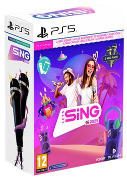 Igra Plaion Let&#39;s Sing 2025 Double Mic Bundle (PS5)