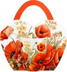 Duo Šalica Mak, 360 ml, porculan, u dekorativnom poklon pakiranju, 4408