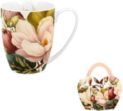 Duo Šalica Magnolia, 360 ml, porculan, u elegantnom poklon pakiranju, 4354