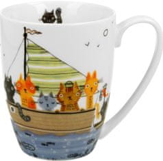 Duo Šalica Mice na moru, 360 ml, porculan, u elegantnom poklon pakiranju, 3846