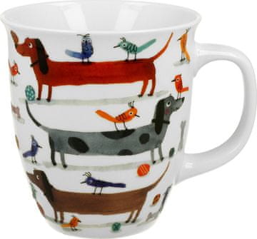 Duo Šalica Pas jazavčar, 650 ml, porculan, u lijepom poklon pakiranju, 3975