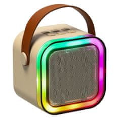 MG Sing Set Bluetooth Karaoke mikrofoni + zvučnik, bež