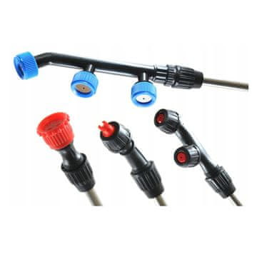 Bass Polska Set od 4 mlaznice za raspršivanje s adapterom