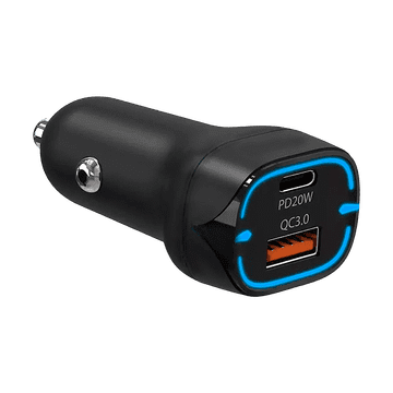 slomart LP Auto punjač s Power Delivery i Quick Charge, 38W
