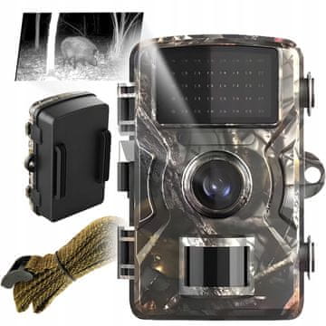 Dexxer Bežična IR prijenosna šumska lovačka kamera LCD 16Mpx FULL HD