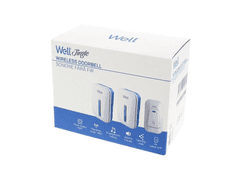 Well Bežično zvono , 220V, domet 150m, 2x prijemnik