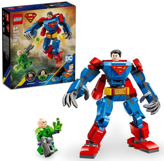 LEGO DC Batman 76302 Mehanički Superman protiv Lexa Luthora