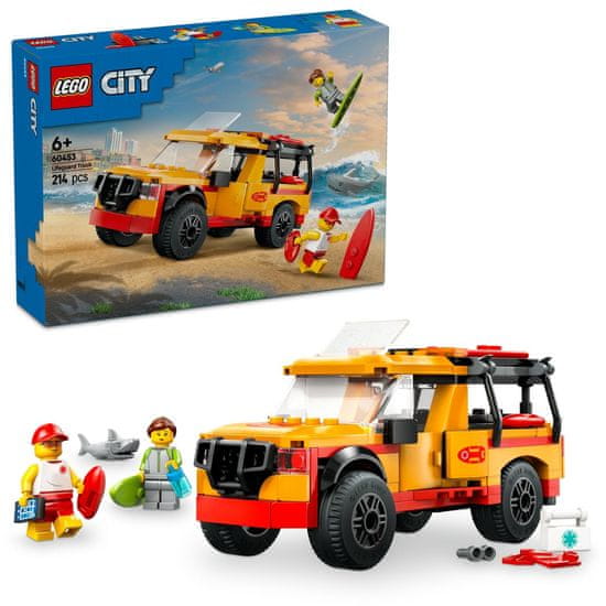 LEGO City 60453 Kamion spasilačke službe na plaži