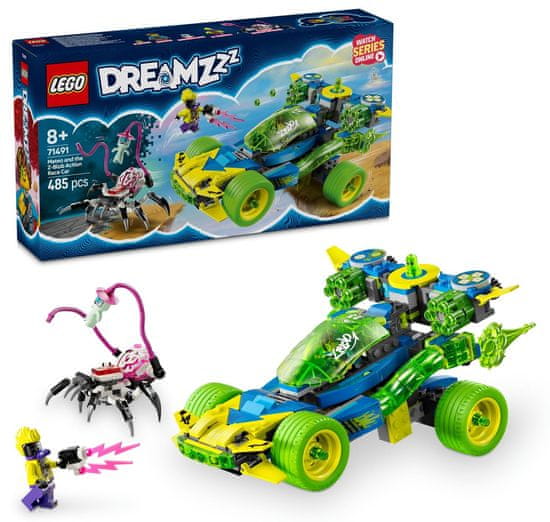 LEGO DREAMZzz 71491 Mateo i akcijski trkaći automobil Z-Blob