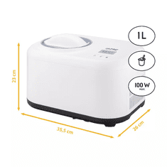 First Austria Aparat za sladoled FIRST, 1L, 100W, LCD