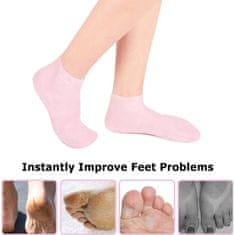 Bodybite Vlažilne čarape za stopala – hidratantne, gel, regeneracija ispucalih peta | SILIFEET