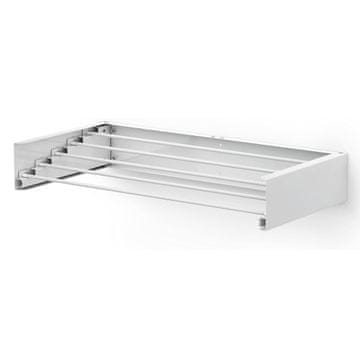 HOME & MARKER® Zidni sklopivi stalak za sušenje rublja, za balkon i kupaonicu, štedi prostor, do 10 kg | FOLDOWALL