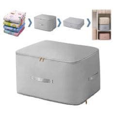 HOME & MARKER® Samokompresijski organizator za odjeću, ušteda do 40 % prostora, vodootporan s ručkama | PACKMAX, L