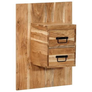 Vidaxl Noćni ormarić 60x32x80 cm Masivno drvo akacije