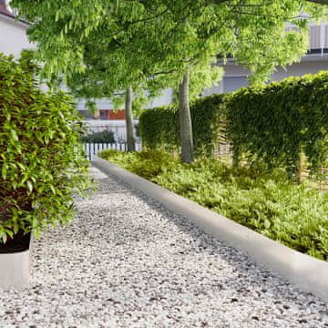 Vidaxl Rubovi za travnjak 30 kom 20 x 103 cm nehrđajući čelik