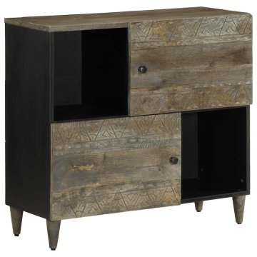 Vidaxl Komoda s ladicama 80x33x75 cm Masivno drvo manga