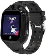 Forever See Me! 3 KW-320 dječji pametni sat, 1,4&quot;, GPS, SOS, Android+iOS, aplikacija, crni