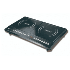 Rosberg Indukcijska ploča R51445JD, dupla, 4000W, crna