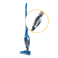 First Austria Sisavac uspravno prvo, 6kpa, 120w, 2v1, ciklon, sivo-plavi