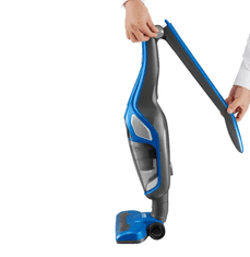 First Austria Sisavac uspravno prvo, 6kpa, 120w, 2v1, ciklon, sivo-plavi