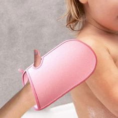 FRILLA® Piling rukavica za tijelo, mekana eksfolijacijska rukavica za glatku i zdravu kožu | EXFOSILVA