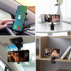 JOIRIDE® Kompaktni držač mobitela za ventilaciju, sigurni nosač bez bušenja za auto | DASHDOCK