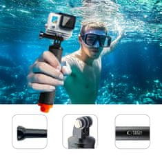 Tech-protect GA100 vodootporan držač za sportske kamere GoPro / DJI, crno