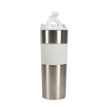 Bergner Termoska šalica 460 ml od nehrđajućeg čelika, bijela