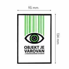 Tech Trade Naljepnica "VIDEO" A6 (134x95) prozirna
