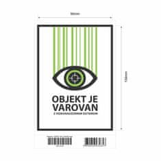 Tech Trade Naljepnica "VIDEO" A6 (134x95) bijela