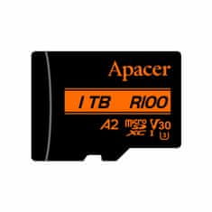 Apacer Memorijska kartica microSD XC 1TB UHS-I U3 R100 V30 A2 AP1TBMCSX10U8-R