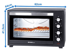 First Austria Prva pećnica za konvekciju 60L, 2000W