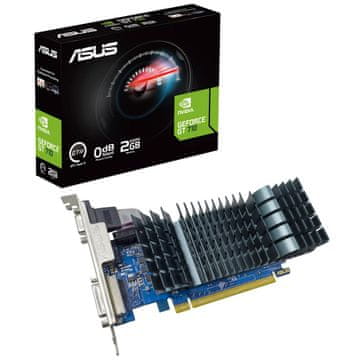ASUS Geforce GT 710 2GB DDR5 EVO Silent low profile GT710-SL-2GD5-BRK-EVO grafička kartica