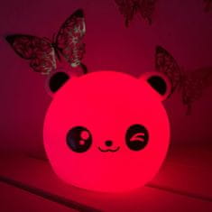 Luniks Otroška nočna lučka panda+ led daljinski upravljalnik