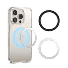 Tech-protect Magnetic magnetski držač za MagSafe 2kom, crno / srebro