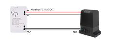 PST MT SMG WF01 7-32V WiFi i RF pametni prekidački modul | pametni relej na niski napon, bežični prekidač za garažna vrata i kapije, kompatibilan s Tuya
