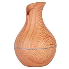 HOME & MARKER® Drveni ovlaživač zraka i difuzor eteričnih ulja s LED svjetlom i USB napajanjem | HUMISTER