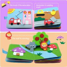 JOJOY® 3D Montessori knjiga za djecu – Edukativna slikovnica za malene (Poglavlje 2) | FIRSTBOOK