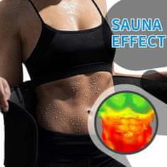 SOLFIT® Unisex neopren pojas za sagorijevanje masti i znojenje struka | SLIMERA