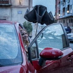 InnovaGoods Sklopivi Kišobran na Obrnuto Zatvaranje s LED Svjetlom Folbrella 