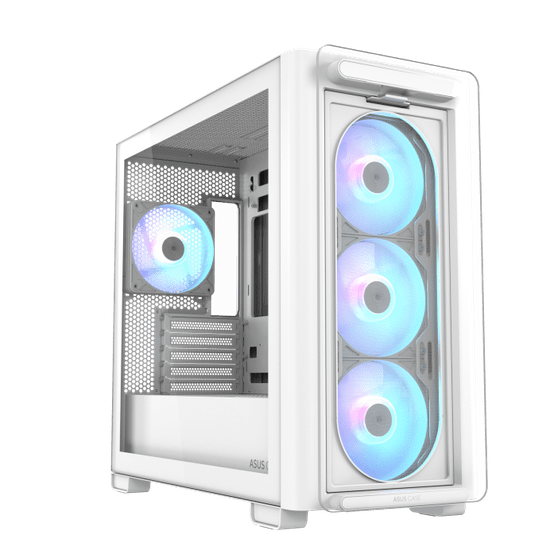 ASUS A23 PLUS kućište za računalo, microATX, ARGB, bijelo (90DC00H0-B19010)