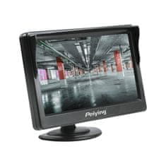 Peiying 12-24V Univerzalni automobilski LCD monitor za obrnutu vožnju 5 "