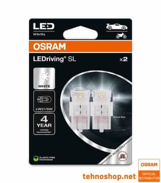 Osram ŽARULJA LED W21/5W LEDriving SL 12V 1,9W 7515DWP-2BL W3x16q 2BL