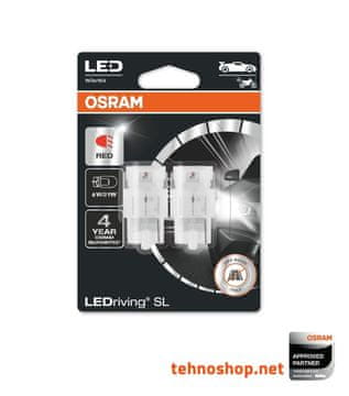 Osram ŽARULJA LED W21W LEDriving SL 12V 1,4W 7505DRP-02B W3x16d BLI2